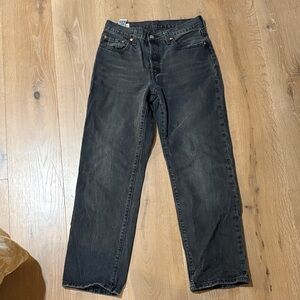 Levi's Men's Straight Black Jeans